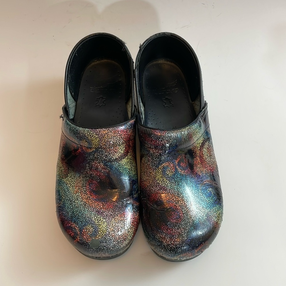 Dansko glitter clogs‎ size 40
